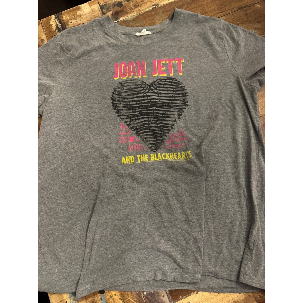 Maurices Joan Jett and the Blackhearts Graphic T-Shirt Gray XL